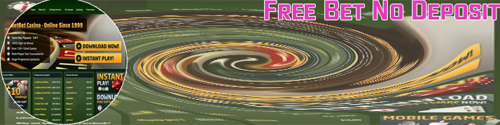 Free no deposit bet